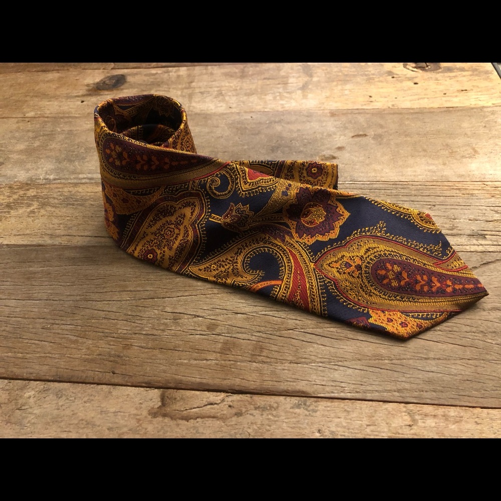 J.Z Richards Gallery Collection Paisley Tie - NWOT